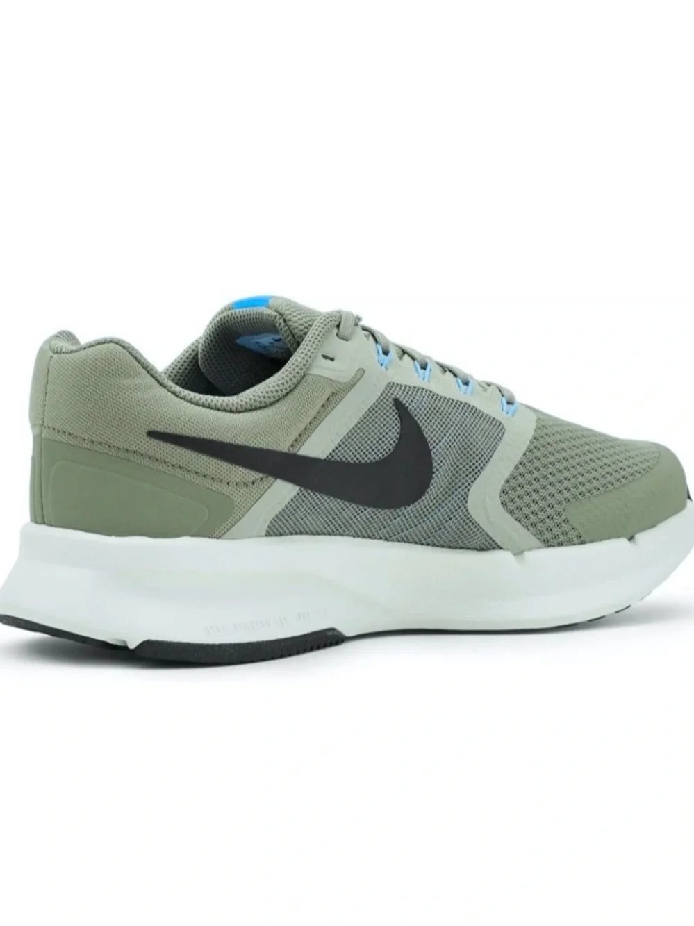 Men’s Nike Run Swift 3 Running Shoes Sneakers Size 8 Olive Green / Blue/ White
